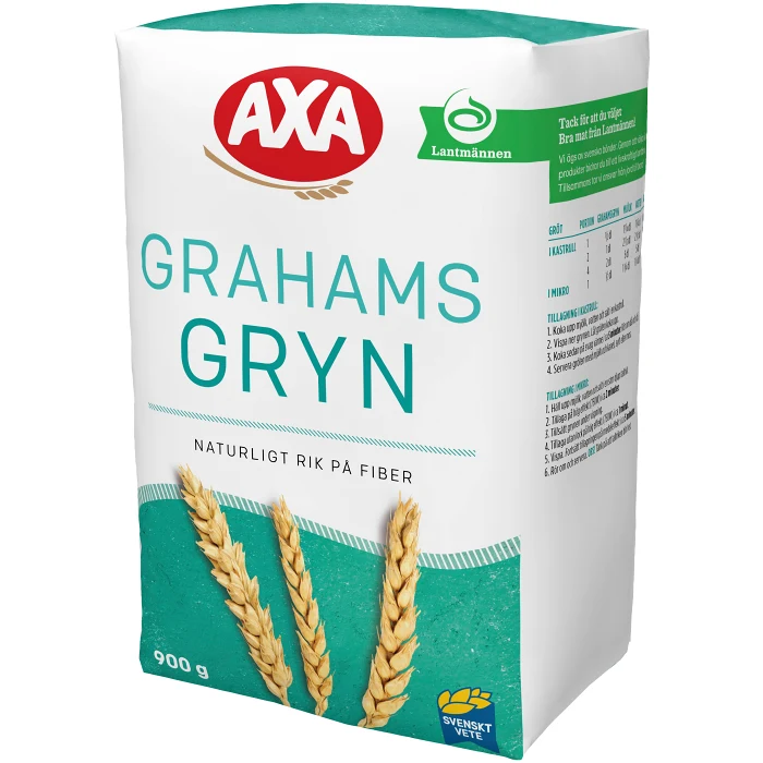 Grahamsgryn 900g AXA