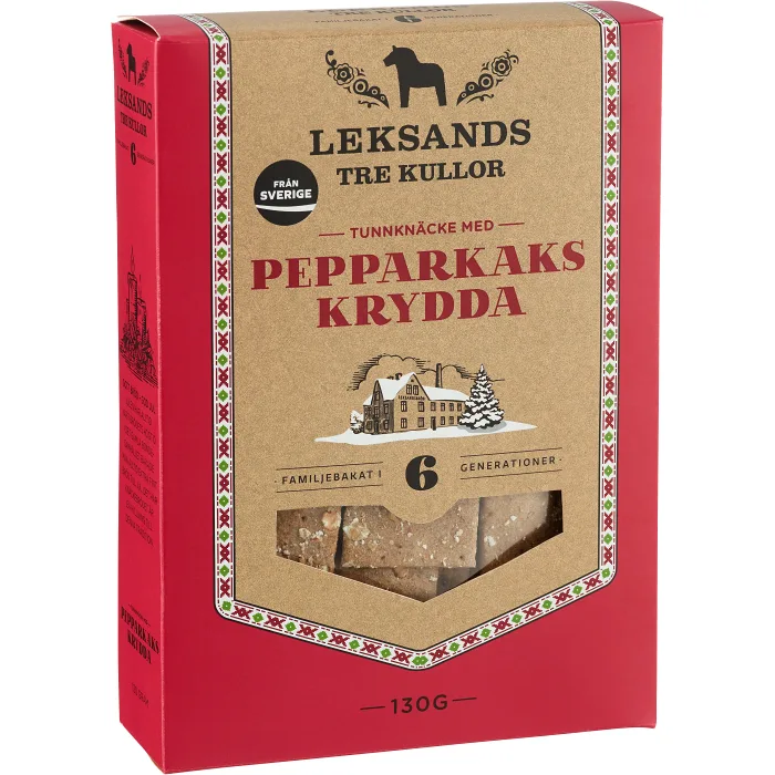 Tunnknäcke Pepparkakskrydda 130g Leksands Tre Kullor