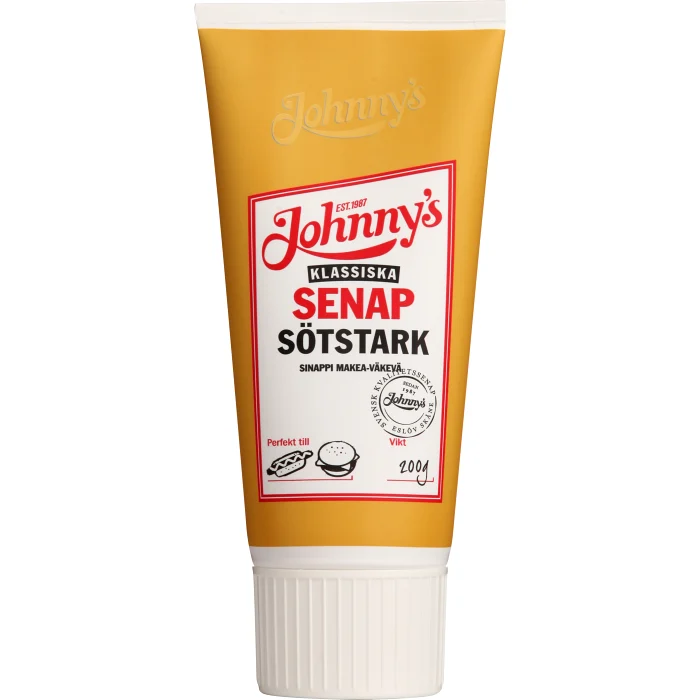 Senap Sötstark 200g Johnnys