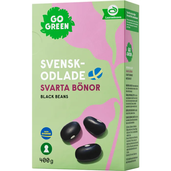 Bönor Svarta 400g GoGreen