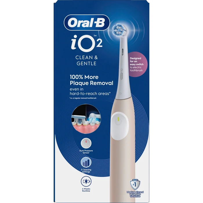 Eltandborste iO2 Calm Pink Oral-B