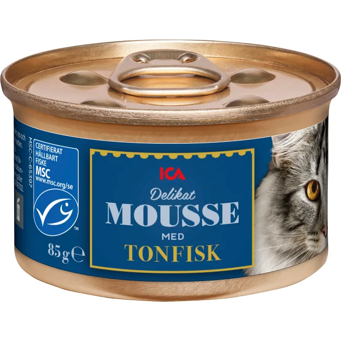 Kattmat Mousse Tonfisk 85g ICA
