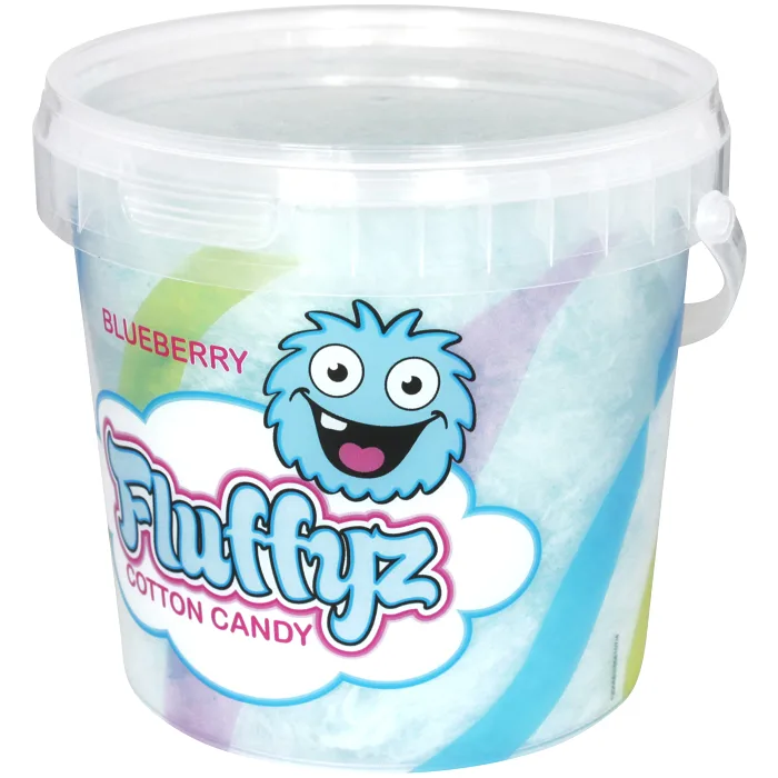 Sockervadd Blåbär 50g Fluffyz