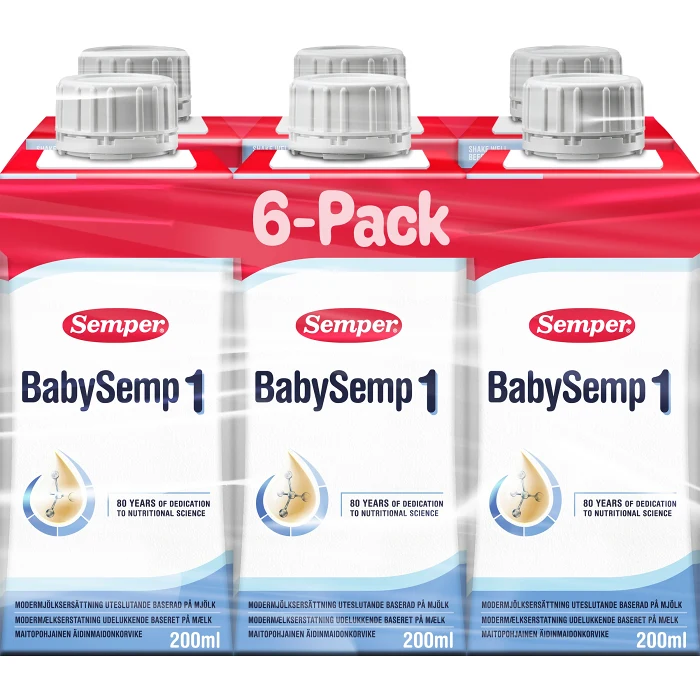 BabySemp 1 drickfärdig 6P 1200ml Semper