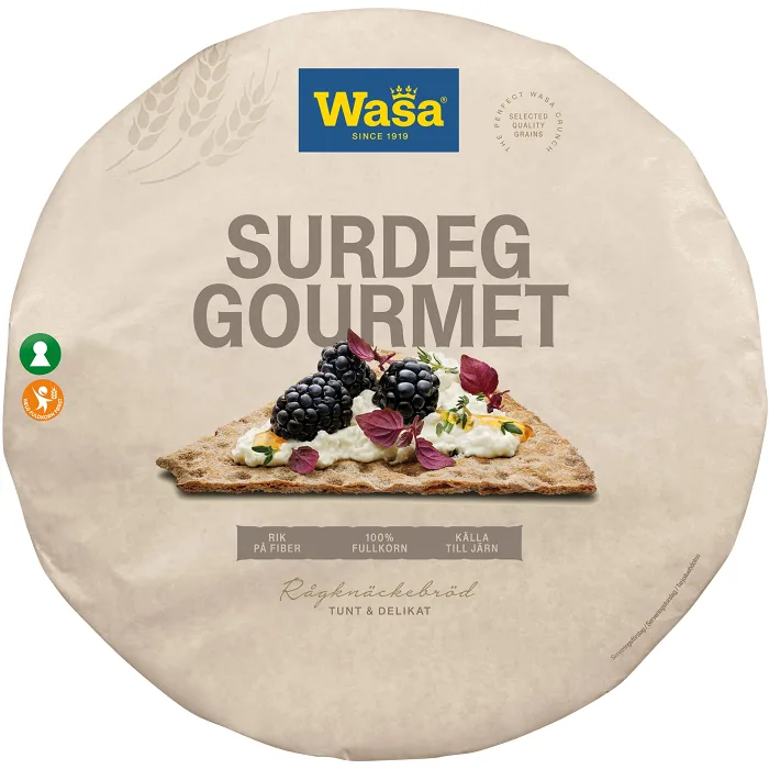 Knäckebröd Surdeg Gourmet 660g Wasa