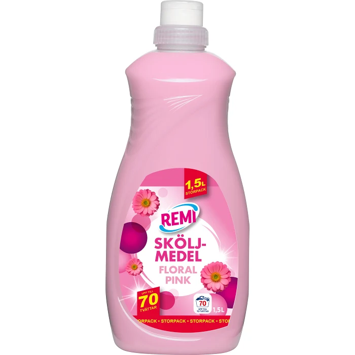 Sköljmedel Floral Pink 1500ml REMI