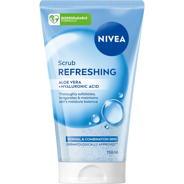 Ansiktsrengöring Refreshing Exfoliating Scrub 150ml Nivea