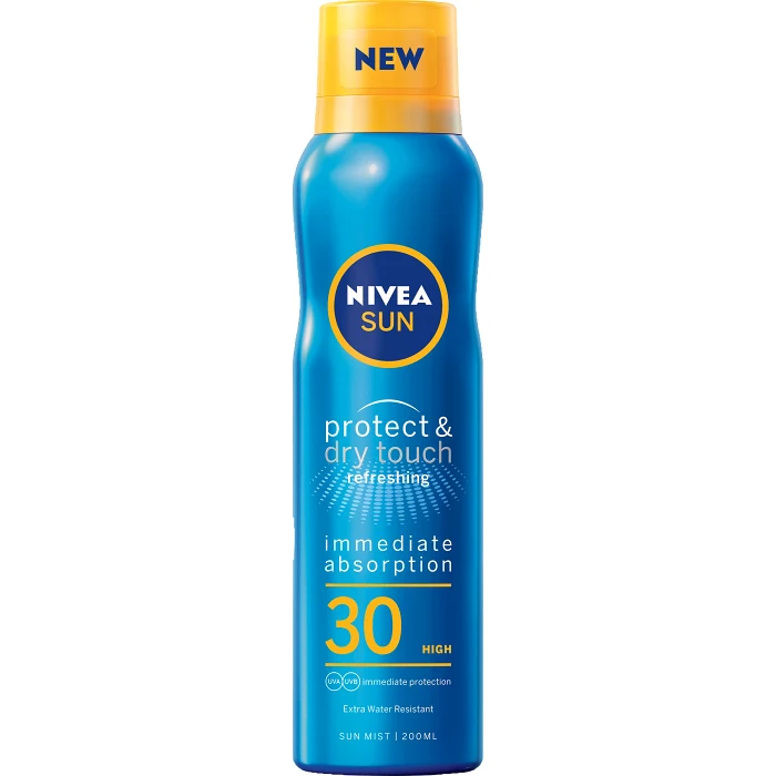 Solspray Protect & Dry Touch Sun Mist SPF30 200ml Nivea Sun