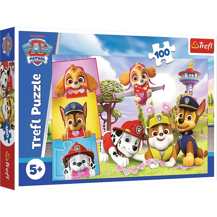 Pussel Paw Patrol 100 bitar Trefl