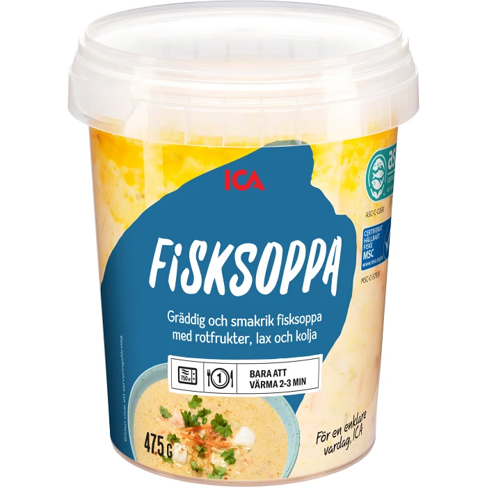 Fisksoppa 475g ICA