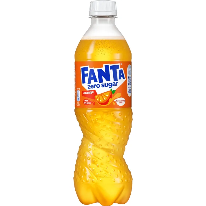 Läsk orange zero 50cl Fanta
