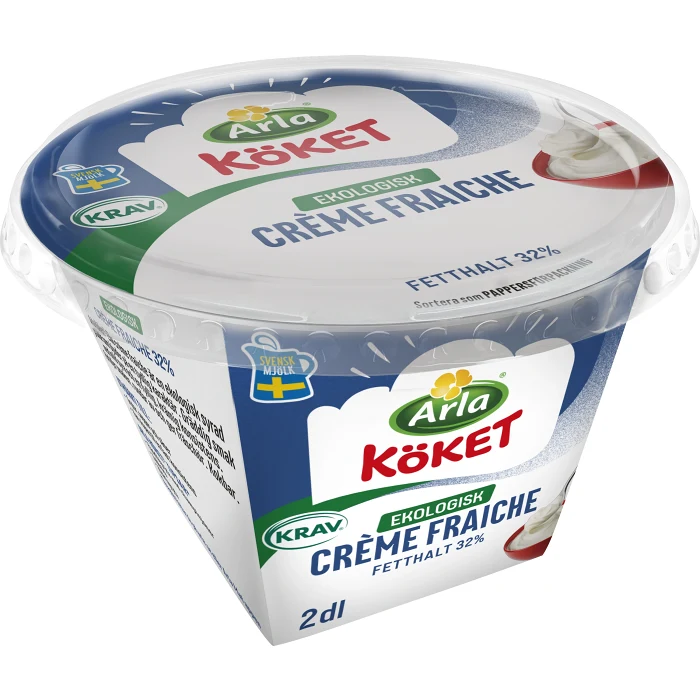 Crème fraiche 32% Ekologisk 2dl KRAV Arla Köket®