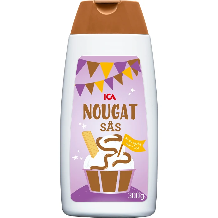 Nougatsås 300g ICA