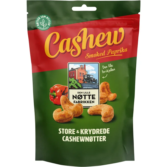 Cashew Smoked Red Pepper 150g Den Lille Nöttefabrikken