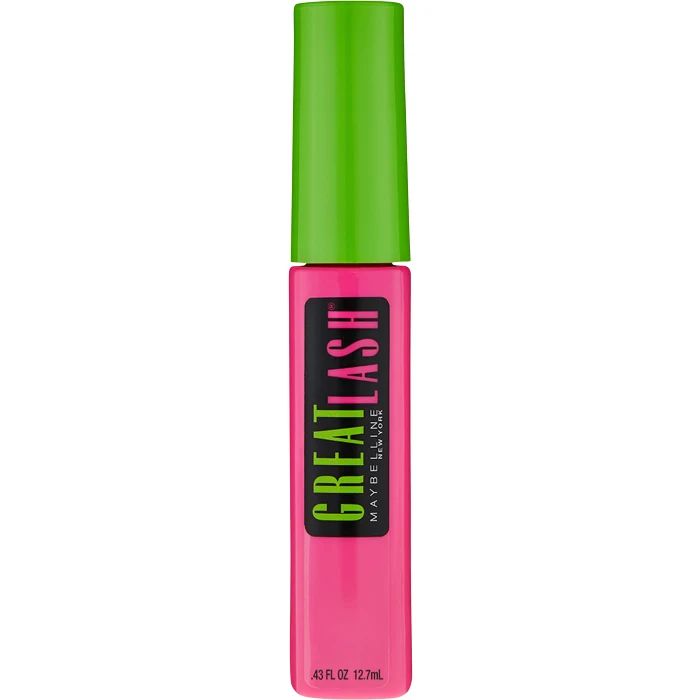Mascara Great Lash Blackest Black 1 1-pMaybelline