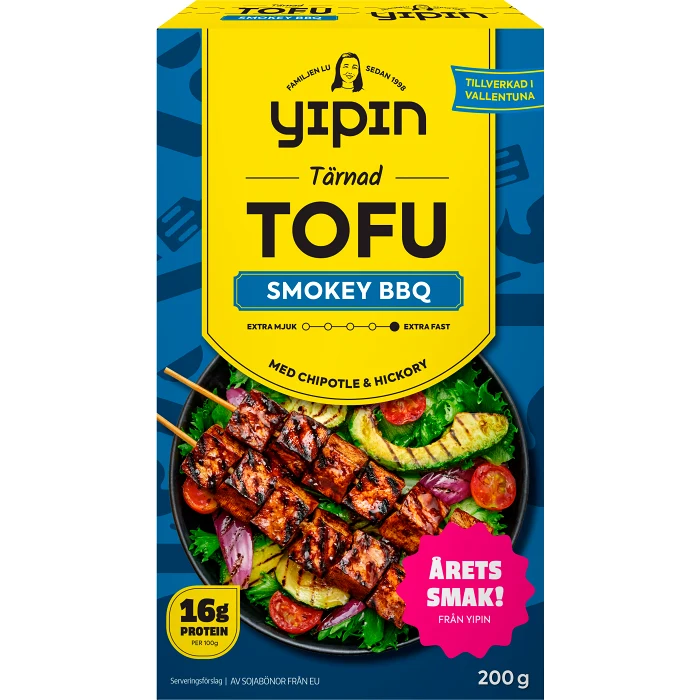 Tofu Smokey BBQ 200g Yipin