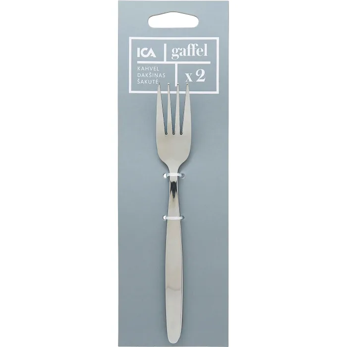 Gaffel 18/0 stål 2-p ICA