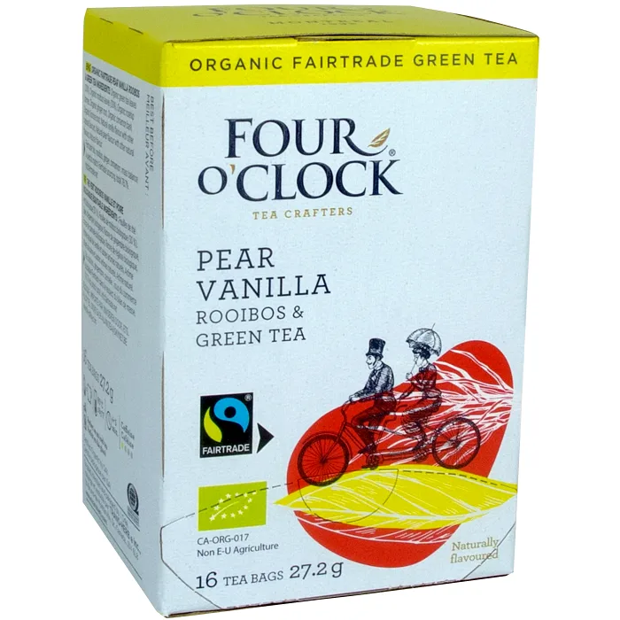 Pear Vanilla Rooib Päron Vanilj 32g Four O'Clock