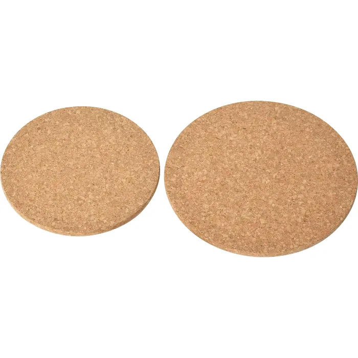 Korkunderlägg Runda 18/22cm 2-p ICA