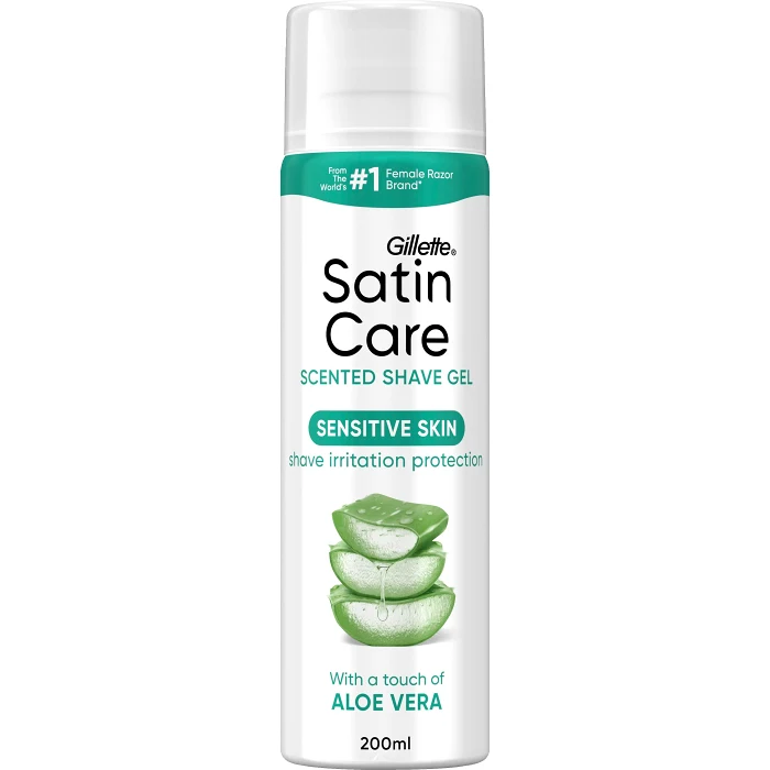 Rakgel SatinCare Sensitive Aloe Vera Glide 200ml Venus