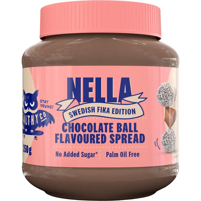 Nötkräm chokladboll Nella 350g Healthyco
