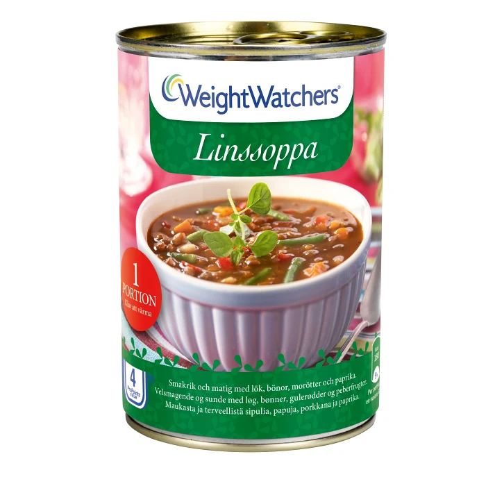 Linssoppa 400ml Weight Watchers