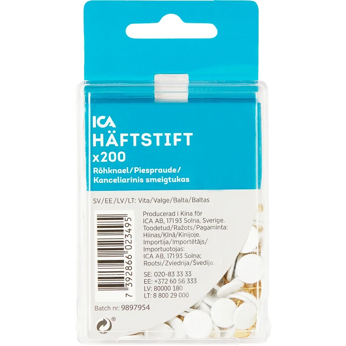Häftstift 200-p ICA