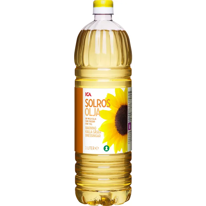 Solrosolja 1l ICA