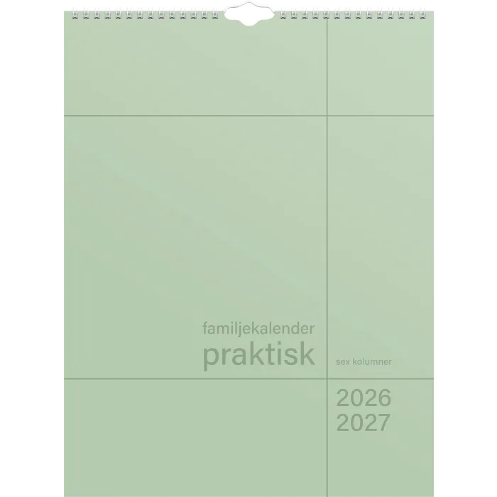 Familjekalender 26/27 Praktisk