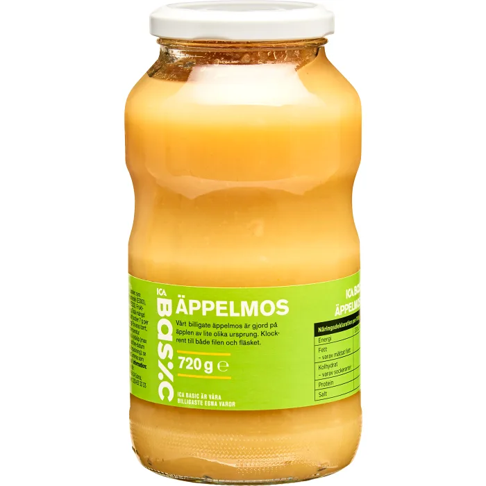 Äppelmos 720g ICA Basic