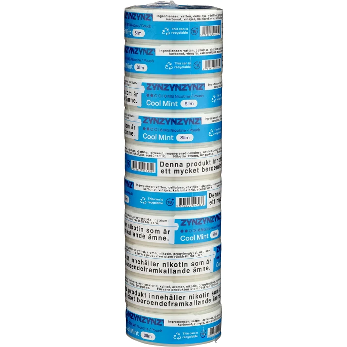 Zyn Cool Mint Sl 6,5mg S2 Stock