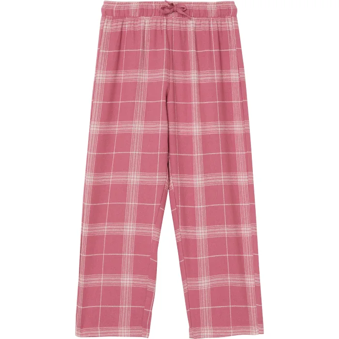 Flanellbyxa rosa 122/128 mywear