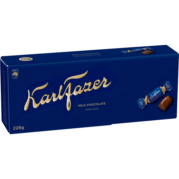 Chokladpraliner Mjölkchoklad 228g Fazer