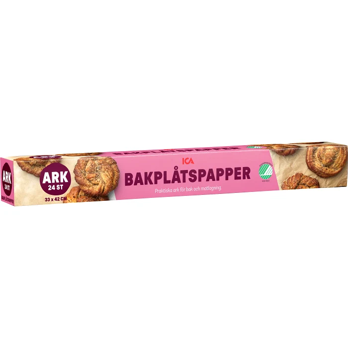 Bakplåtspapper ark 24-p