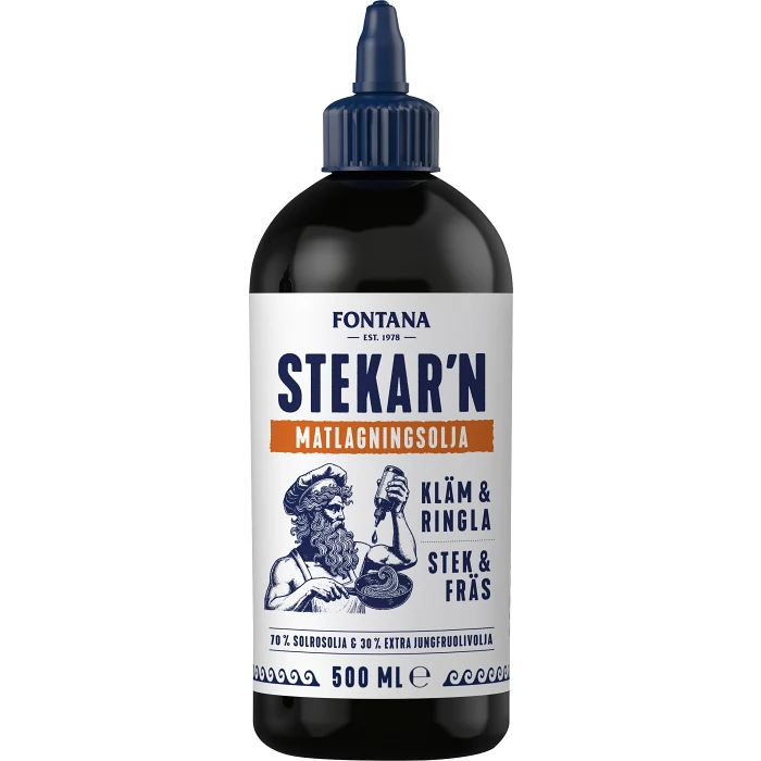 Stekar´n Mild matlagningsolja 500ml Fontana
