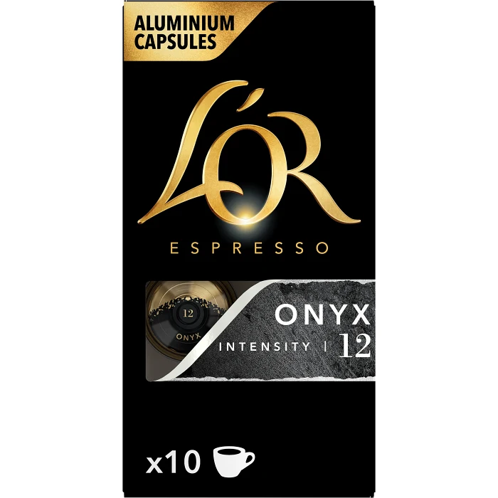 Kaffekapslar Espresso Onyx 10-p L´Or