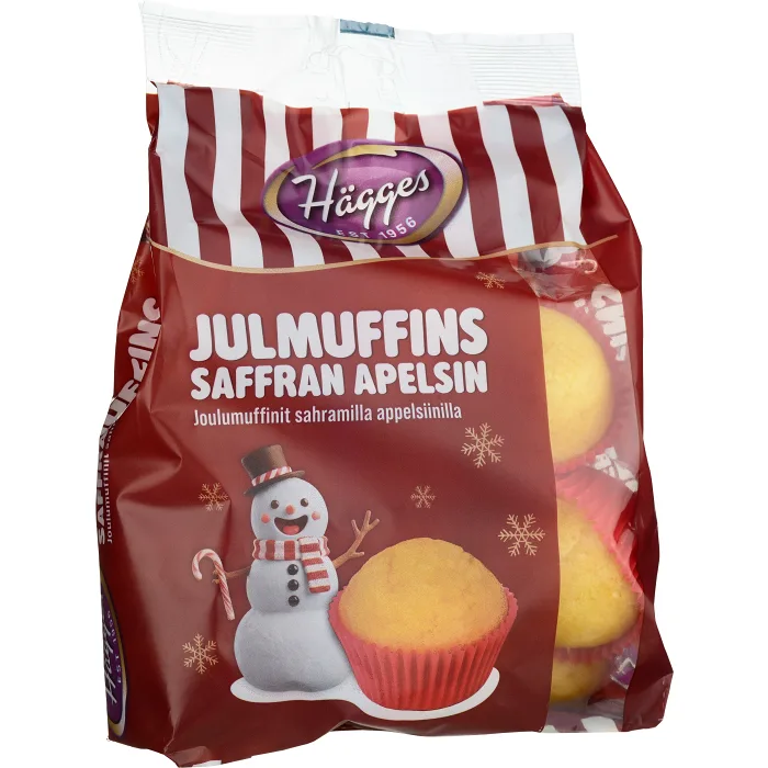 Julmuffins med Saffran och Apelsin 200g Hägges