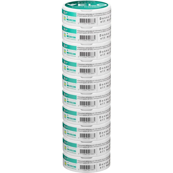 Velo Simply Spearmint Stock