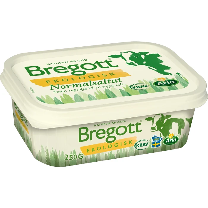 Smör & Raps Normalsaltat Ekologisk 70% 250g Bregott®