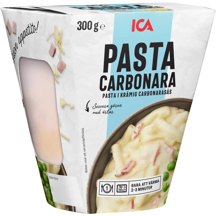 Färdigmat Pasta Carbonara 300g ICA