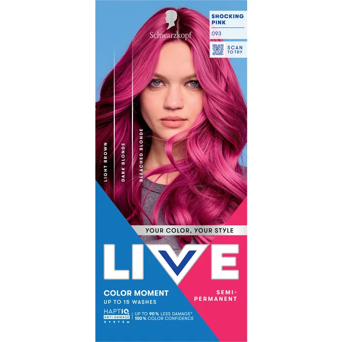 Hårfärg UB 93 Shocking Pink 1-p Schwarzkopf Live