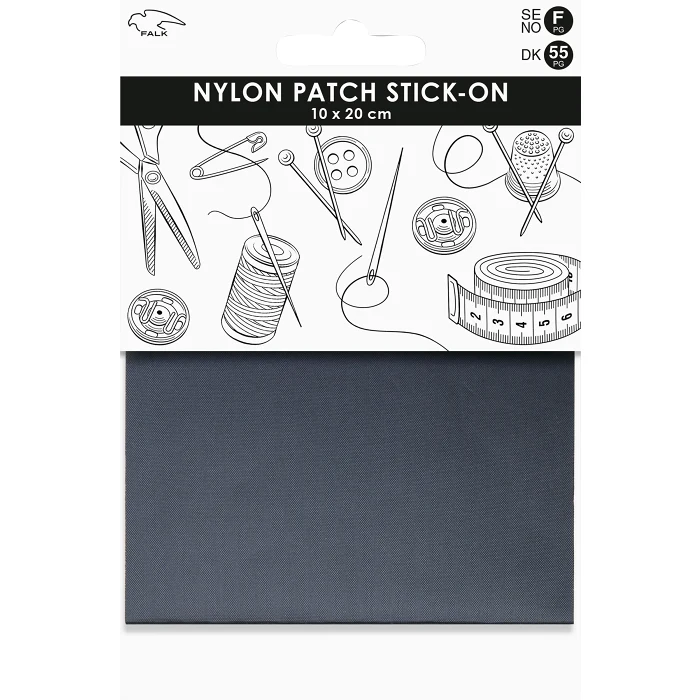 Laglapp Nylon 10x20cm 1-p Falk