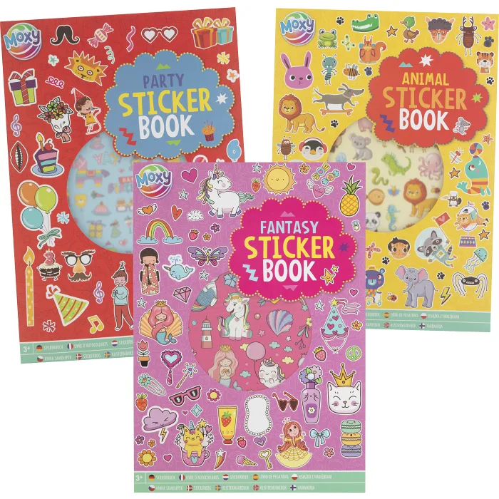 Stickersbok 8 sidor