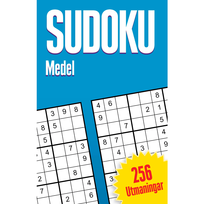 Sudoku : medel, 256 utmaningar