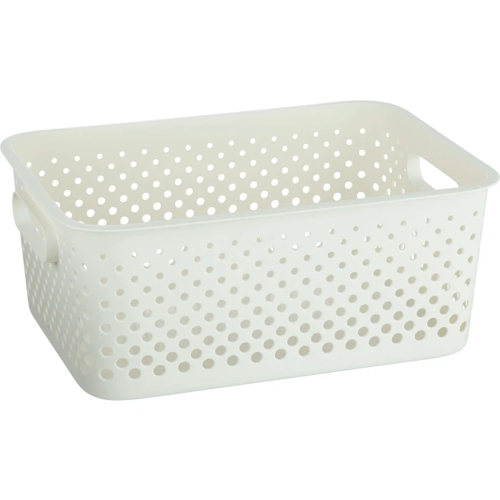 Förvaringskorg Essence Large Vit Smart Store