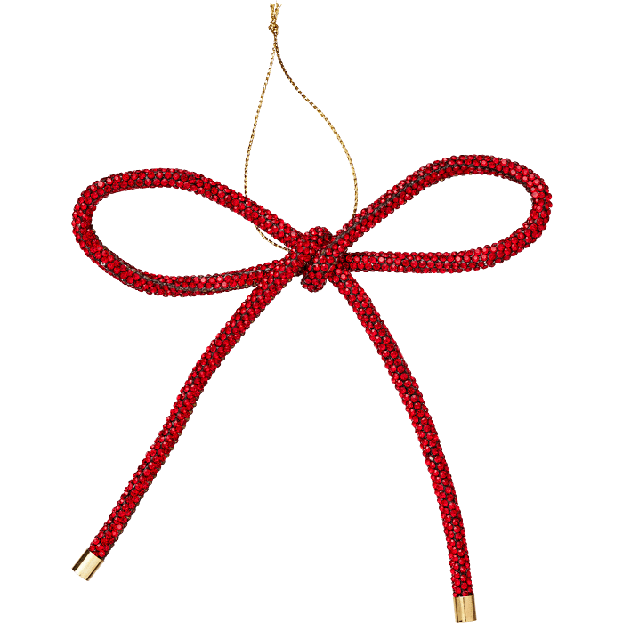 Hänge strassrosett röd 14cm ICA