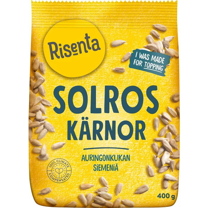 Solroskärnor 400g Risenta
