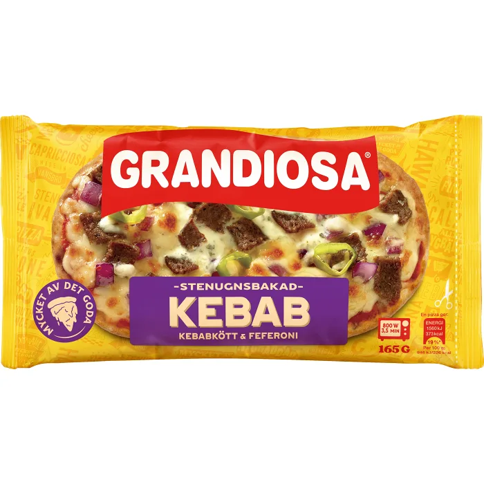 Kebab minipizza 165g Grandiosa