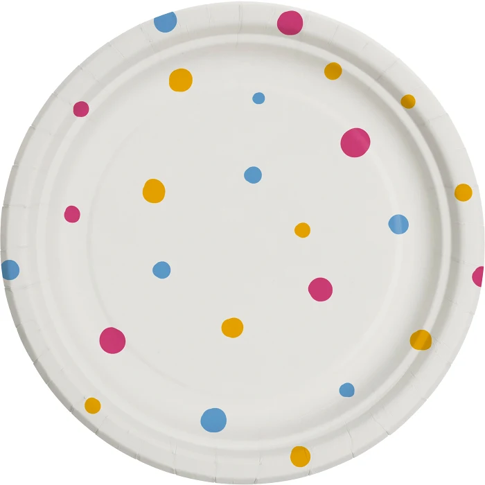 Assiett Konfetti 18cm 12-p ICA