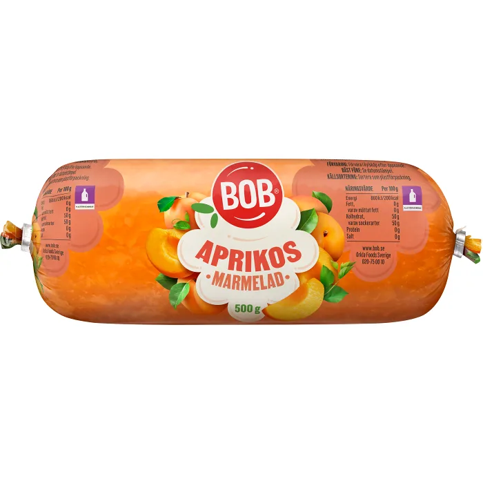 Aprikosmarmelad Original Refill 500g BOB